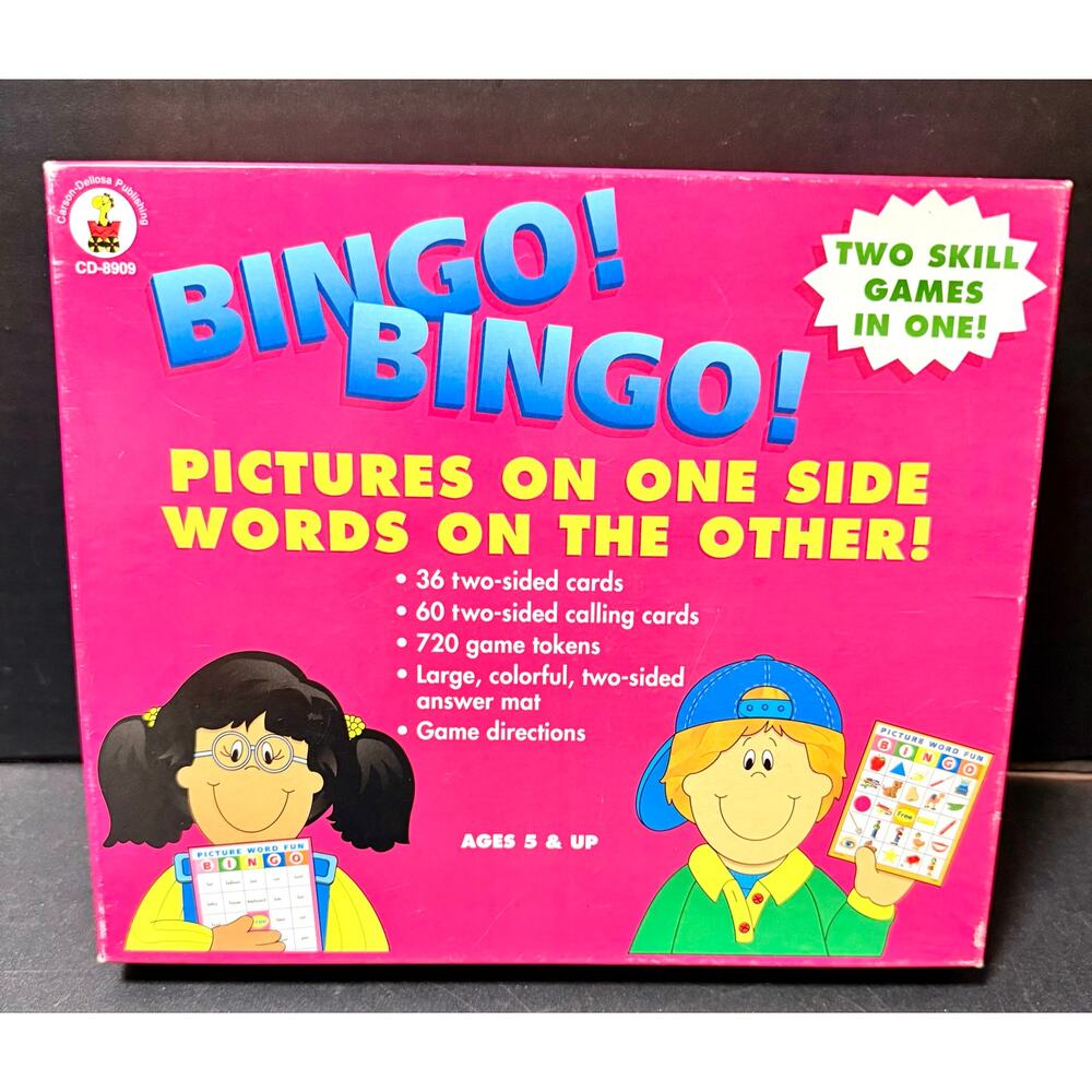Carson-Dellosa Publishing BINGO! game box.